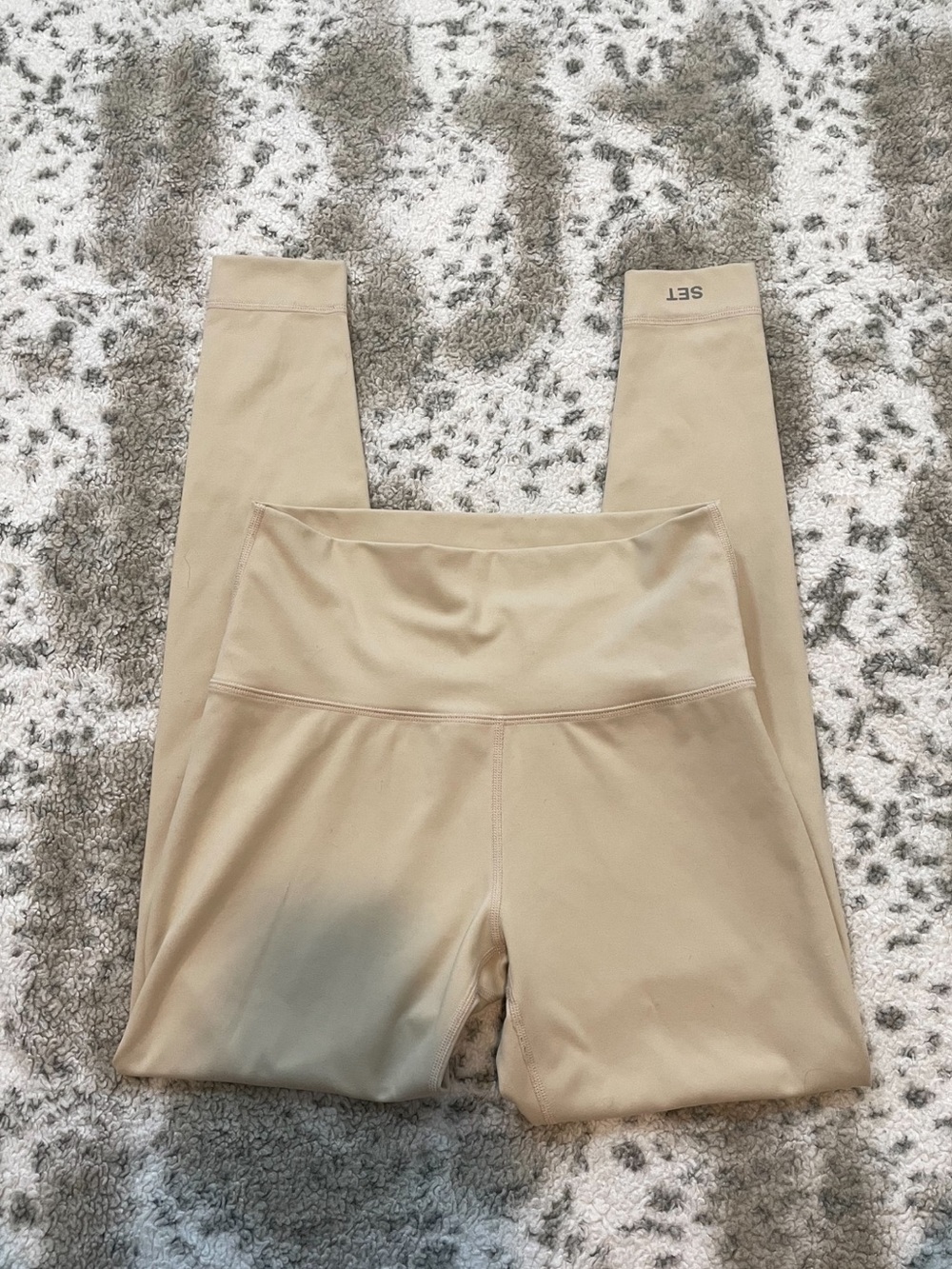 SET active tan leggings